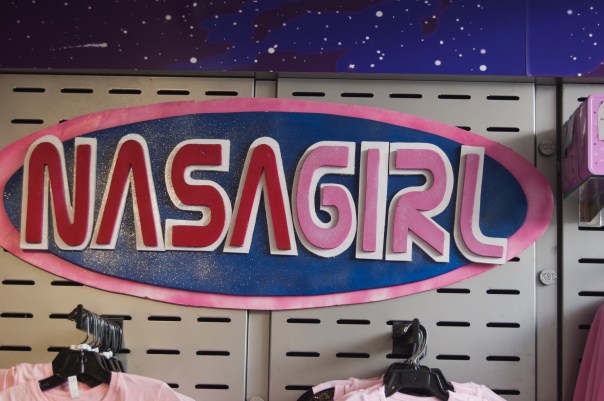 NASAGIRL at the Kennedy Space Center Visitor's Complex. Photo by Kyle Barger - @kebarger