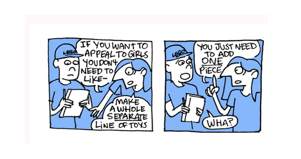 LEGO friends comic excerpt