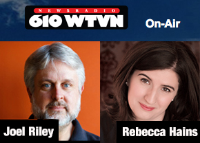 Joel Riley and Rebecca Hains - News Radio 610 WTVN